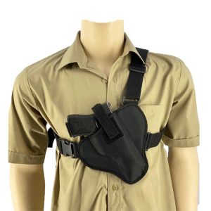 Home chest gun carrier